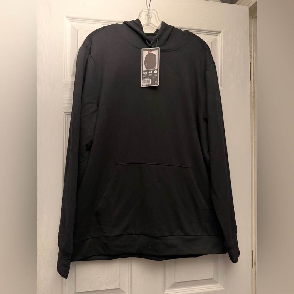 RBXMen's Black fleece Hoodie